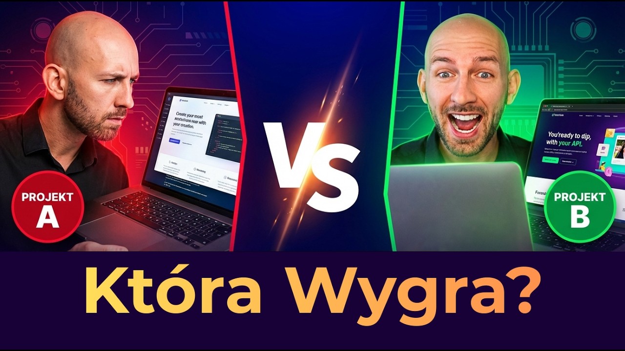 Zbuduj Stronę Internetową i nie płać INFORMATYKOWI - 1 prompt, 2 podejścia