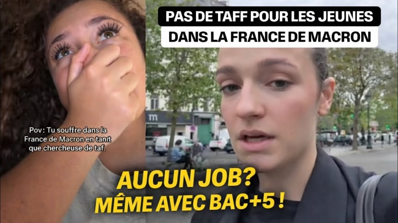 AUCUN JOB en France en 2026 ? La R&Eacute;ALIT&Eacute; des jeunes !