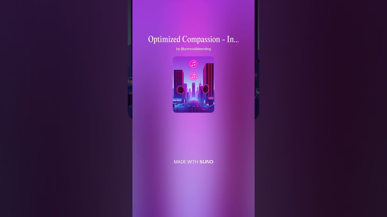 Optimized Compassion 20 - Instrumental #AI​ #Song​ by #Suno​ #music​ #newmusic​