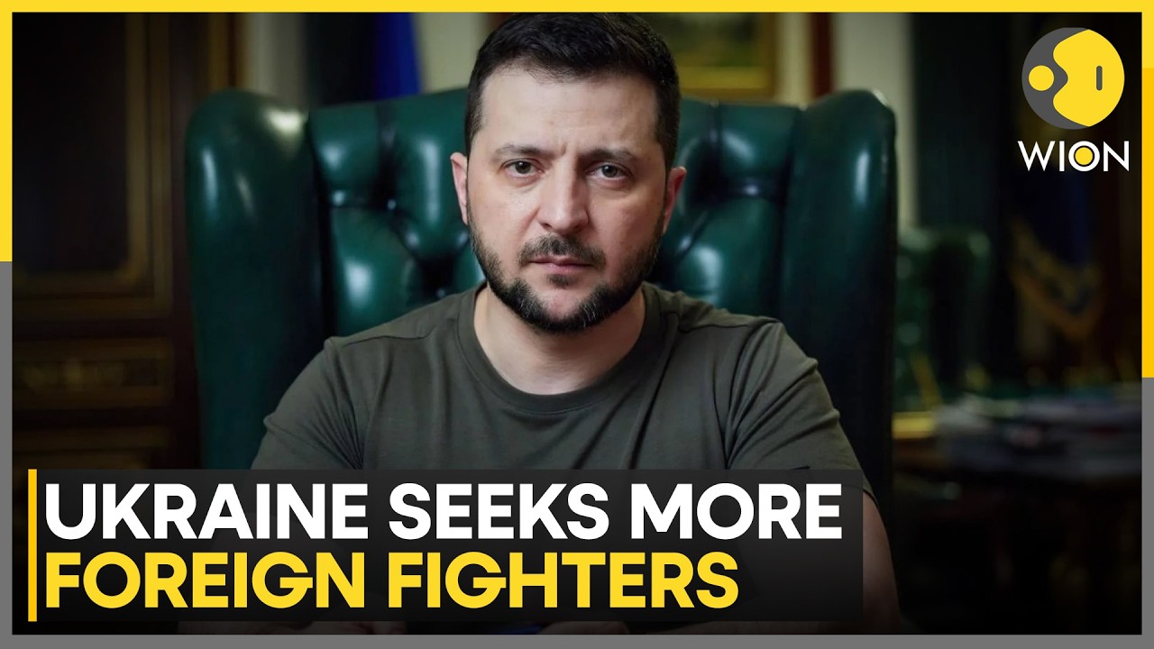 Russia-Ukraine War: Kyiv Struggles To Replenish Frontline Forces, Turns To Foreign Recruits | WION