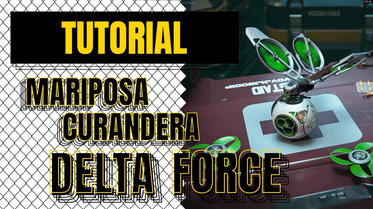VLINDER LA MARIPOSA CURANDERA EN DELTA FORCE 🤣🤣🎮🎮🫡🫡
