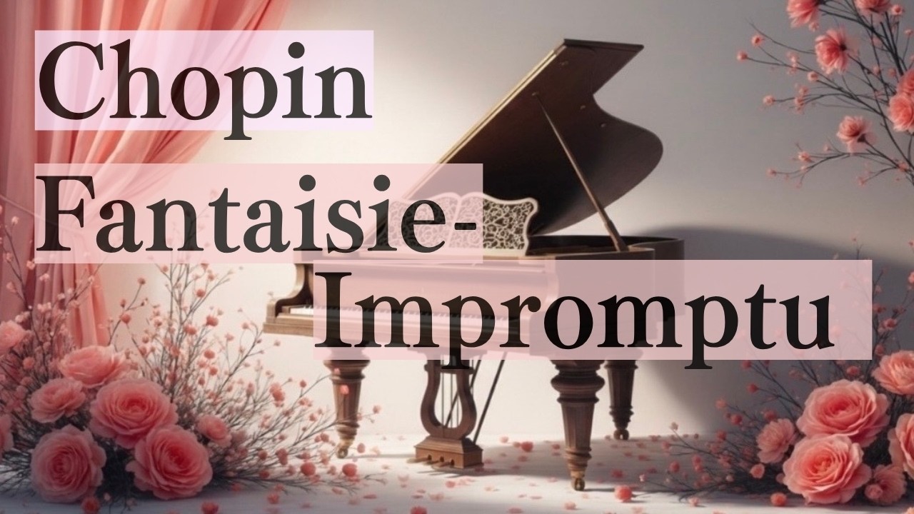 ショパン （1810-1849） : 幻想即興曲 嬰ハ短調 遺作作品66Chopin, Frederic: Fantaisie-Impromptu  Op.66