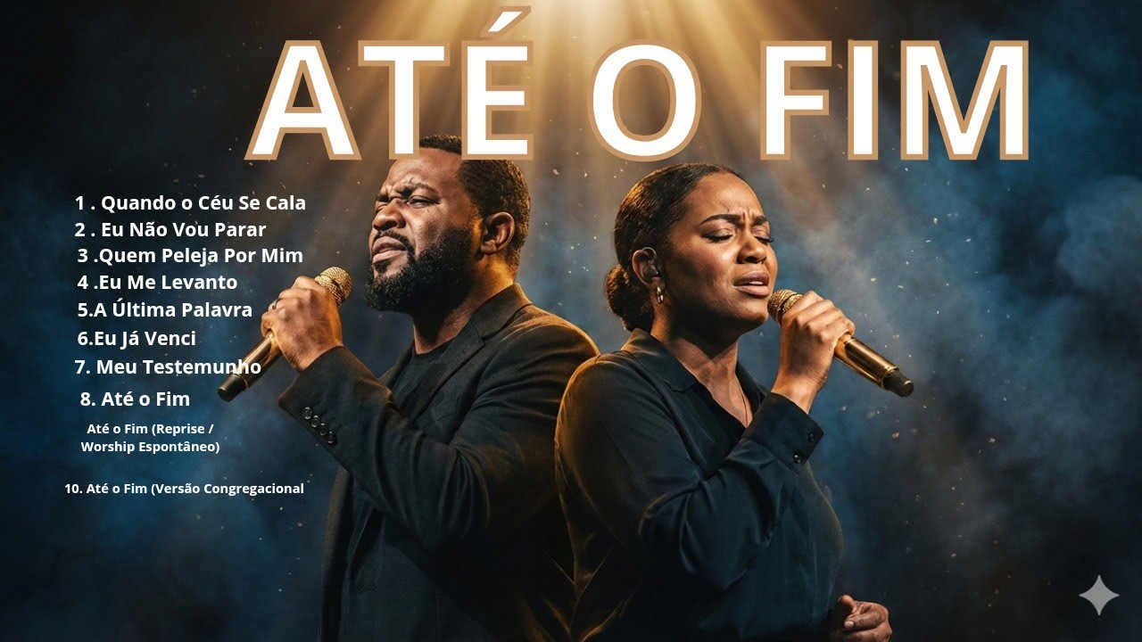 ATÉ O FIM | Coletânea Gospel Worship de Fé, Batalha e Vitória