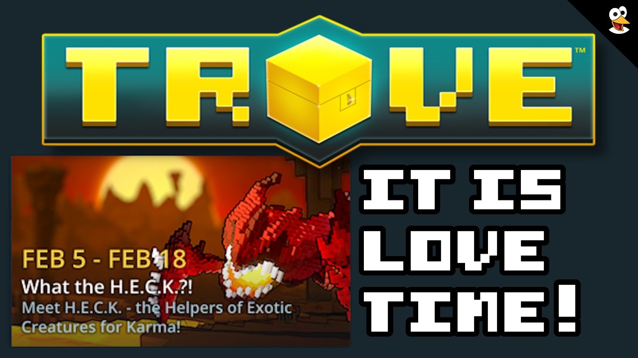 TROVE | HOW TO COMPLETE HECKBUGS IN LOVE 2026! | New Baby Heckbug Ally!