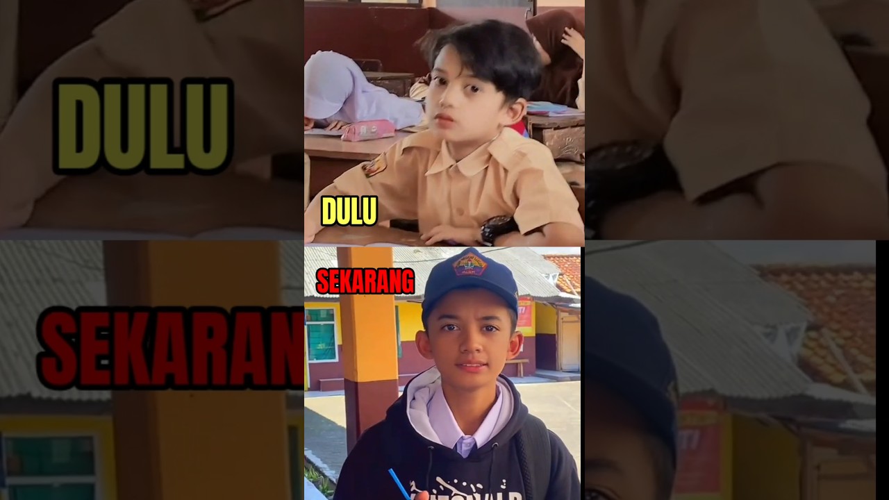 VIRAL ANWAR ANAK SD GANTENG DULU VS SEKARANG
