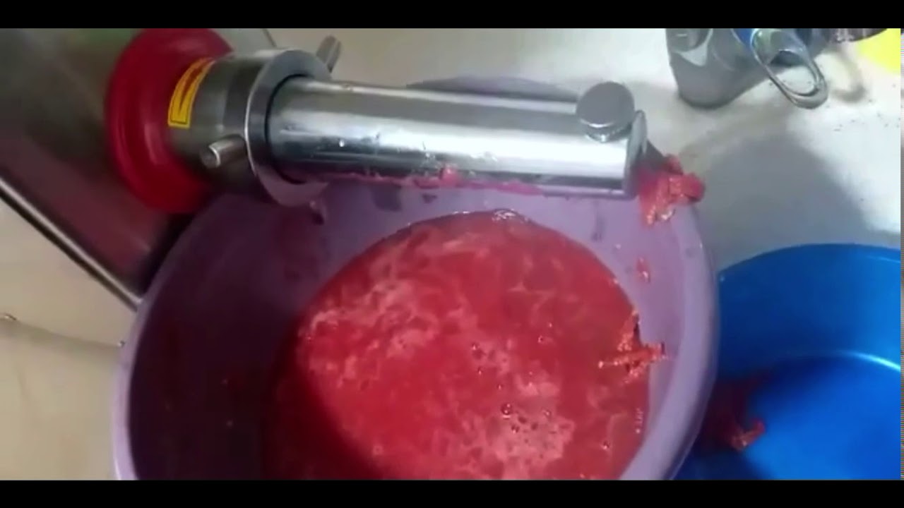 kıyma makinası salça aparatı