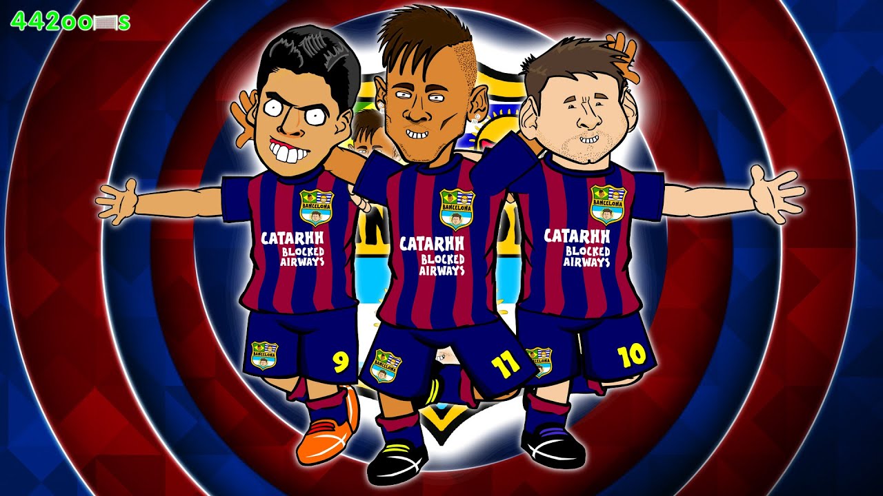 🎶MSN ПЕСНЯ🎶 Бавария Мюнхен против Барселоны 3-2 ПАРОДИЯ (Голы Неймара, полуфинал Лиги чемпионов 2...