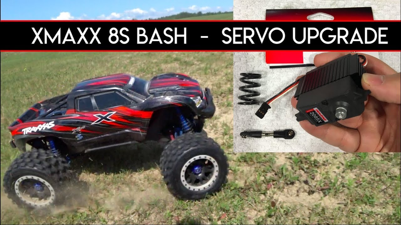 Traxxas X-MAXX 8S BASH and 2085X Servo Upgrade - Netcruzer RC
