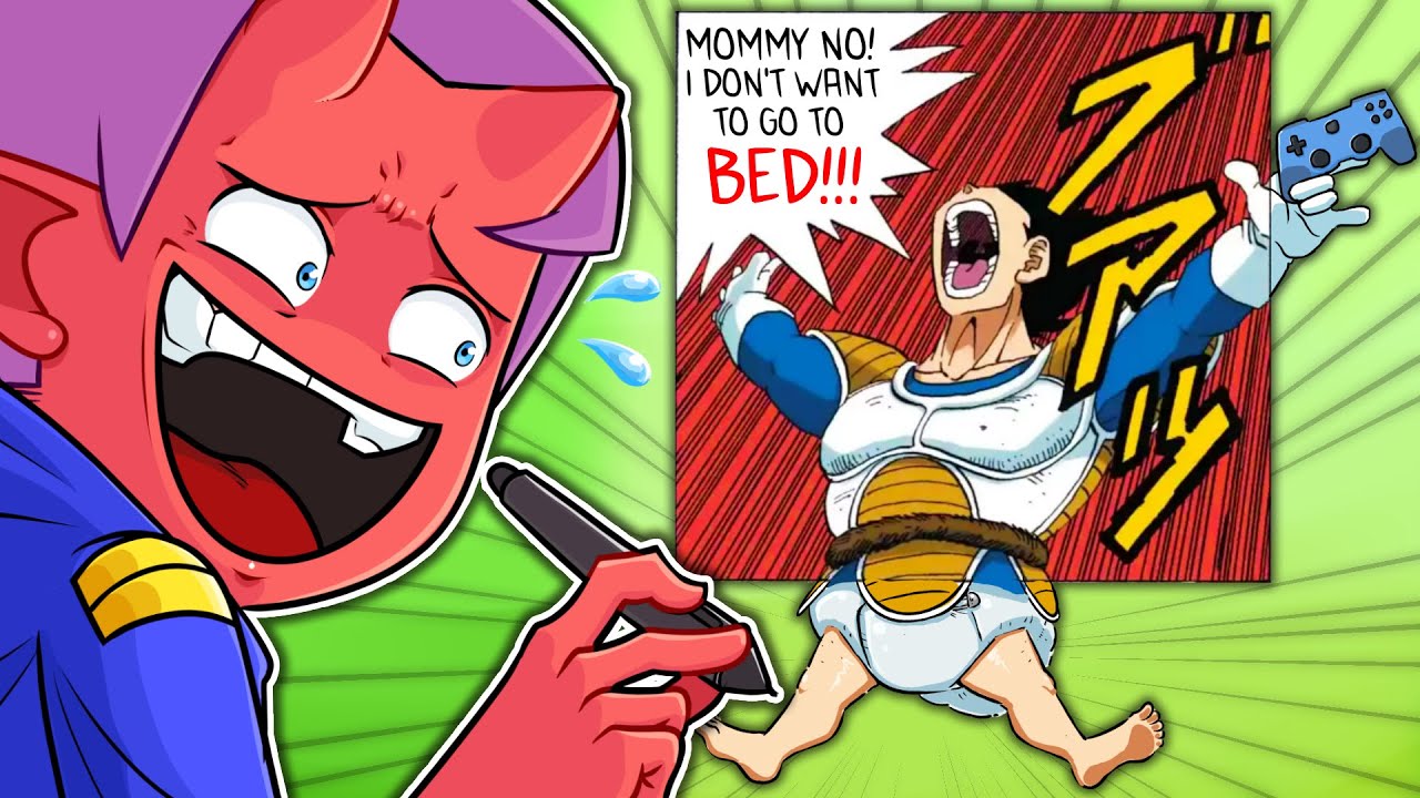I ruin Dragonball panels to make friends laugh on discord.