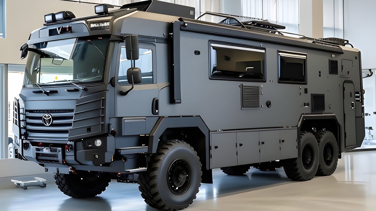 2026 Toyota Sprinter 6x6 Armored Camper | Luxury Off-Grid Fortress on Wheels