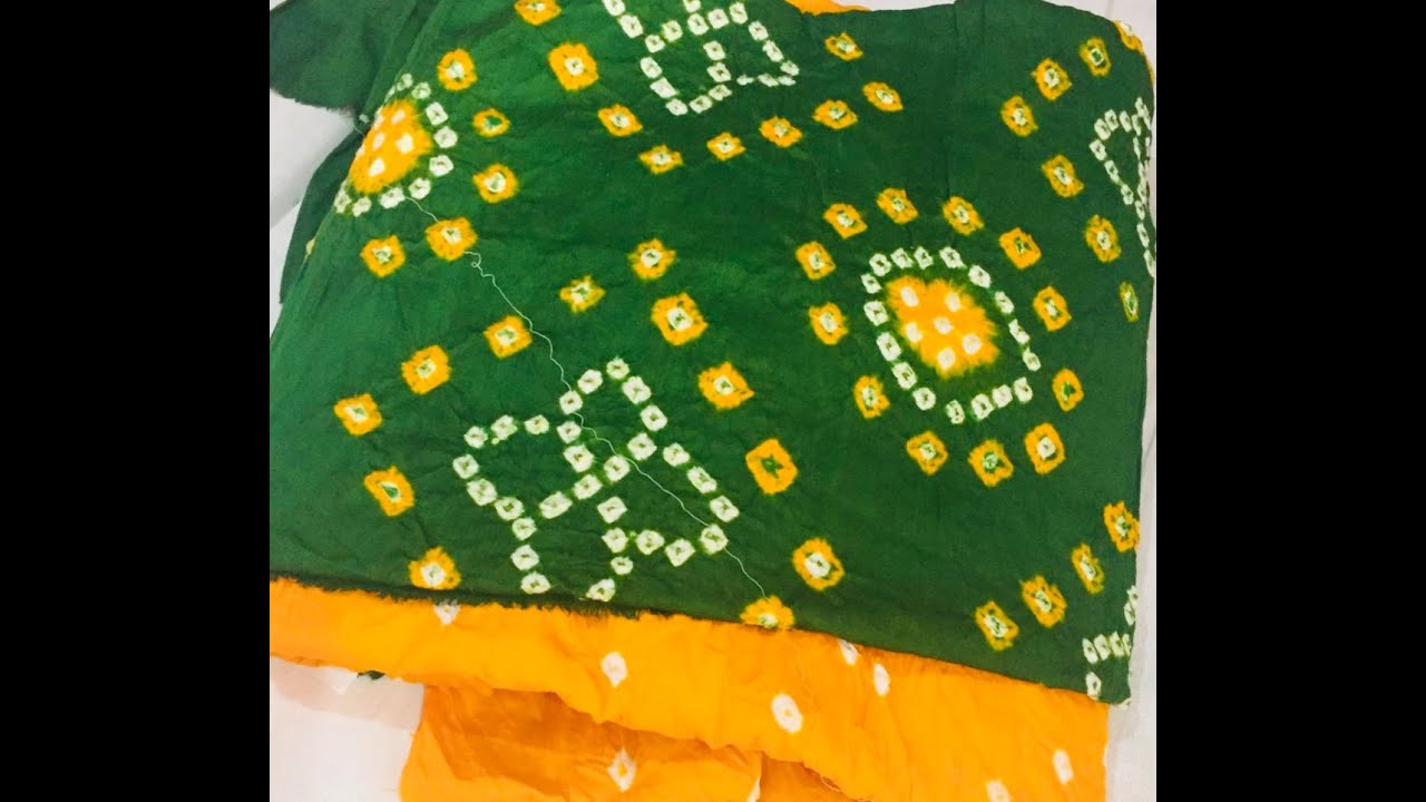 🌼 Bandej suit🌼 /🌼 बंधेज सूट🌼 / 9999341120 / 12-09-21 🌼