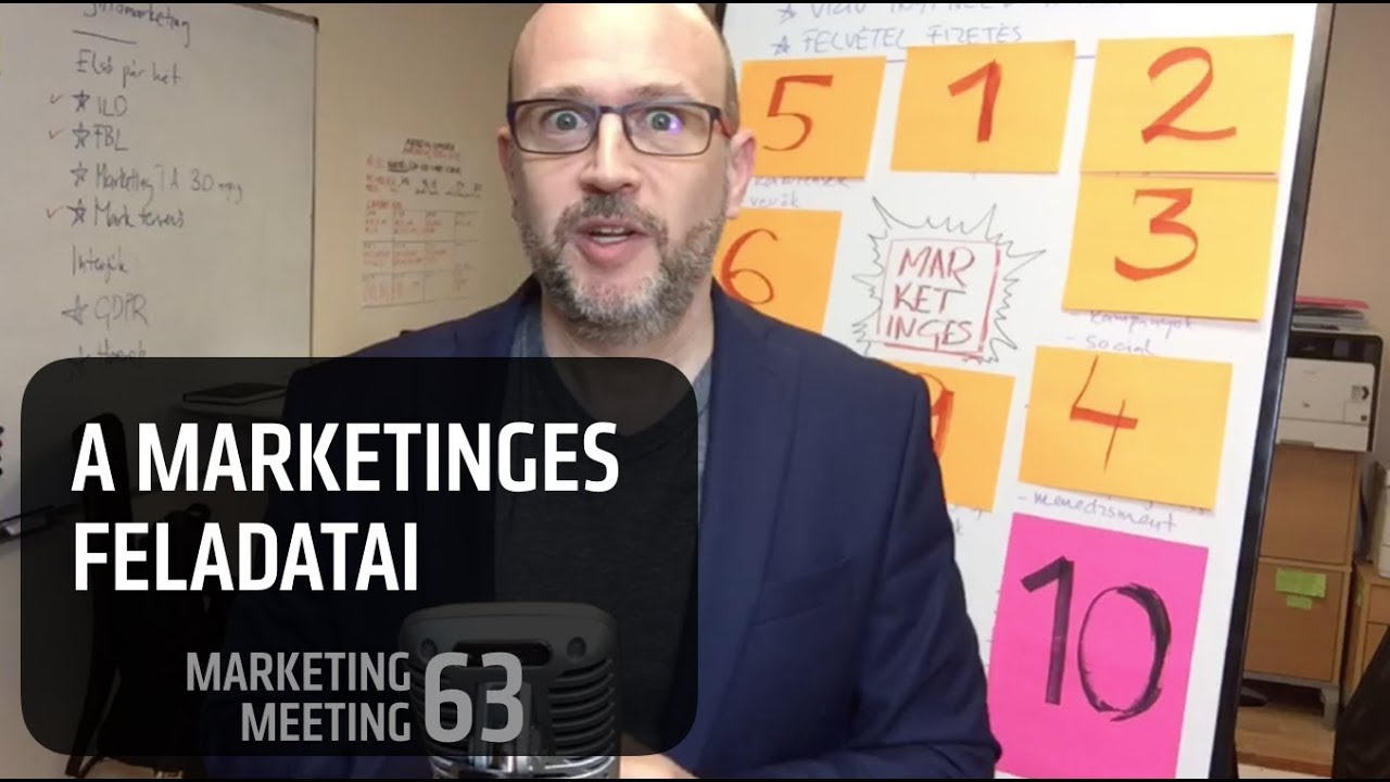Mik a marketinges feladatai? | MM63