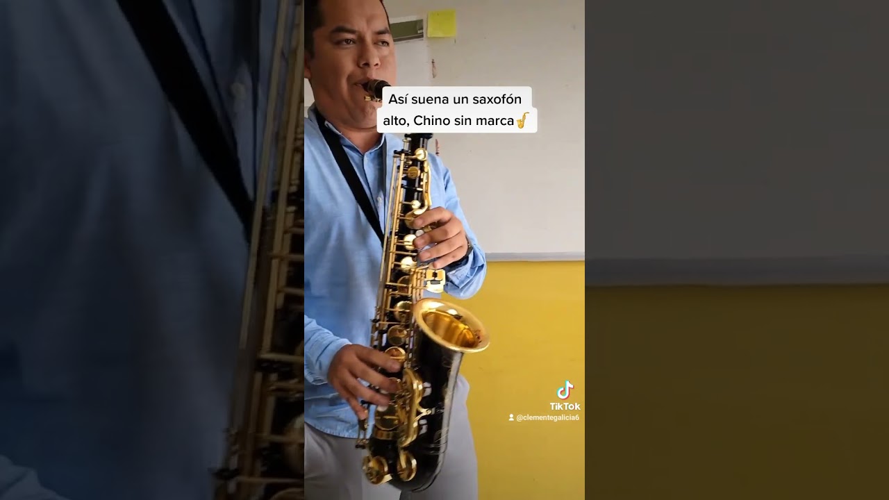 Así suena un sax alto Chino, Sin Marca 🎷