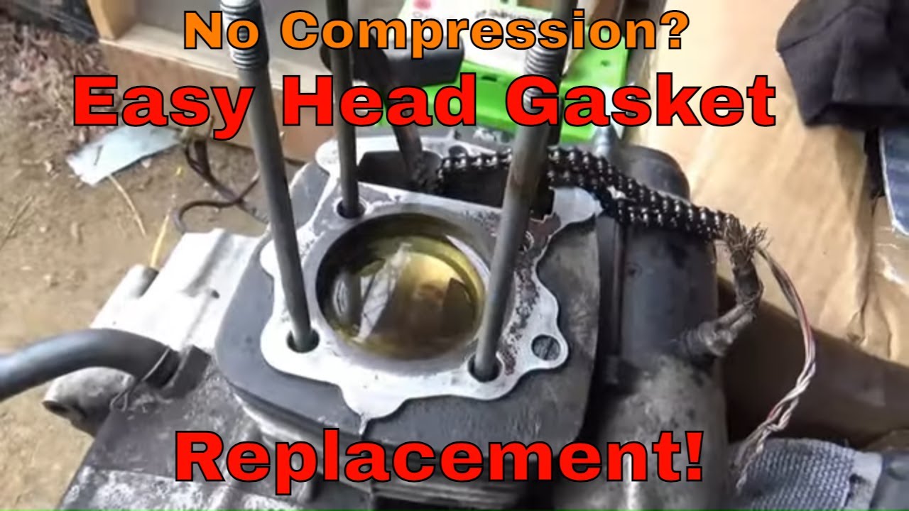 Honda ATC200M, DIY Head Gasket Replacement with and Cam/CDI Timing!