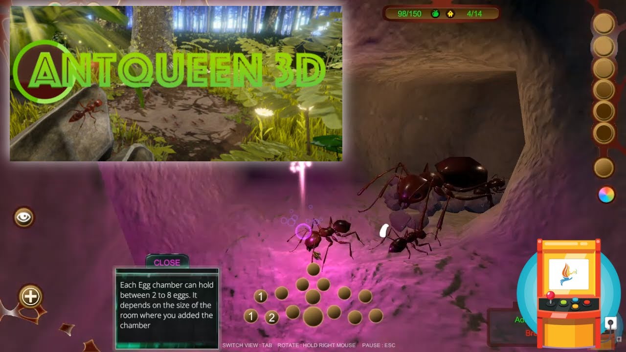 Ant Queen 3D Early Access Gameplay (Levels 1-8)