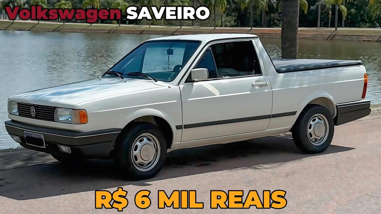 VOLKSWAGEN SAVEIRO A VENDA POR APENAS 6 MIL REAIS #saveiroquadrada #volkswagen