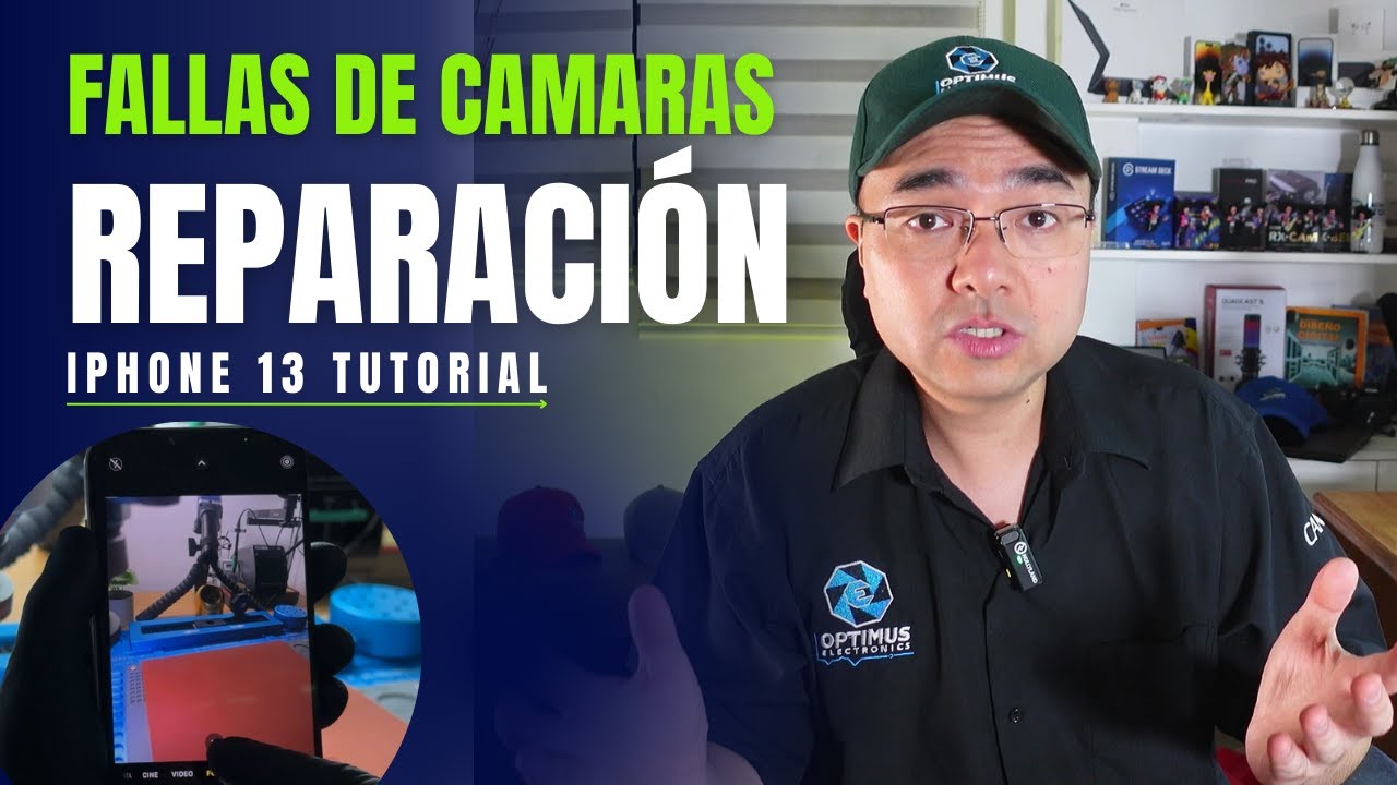Cómo reparar iPhone 13 fallas de Cámaras tutorial paso a paso