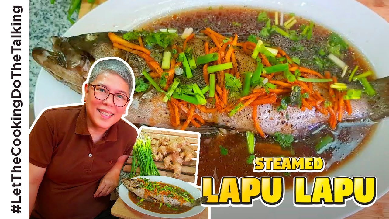 Steamed Lapu Lapu (Chinese Style) | Easy Way of Cooking | Simple Recipe