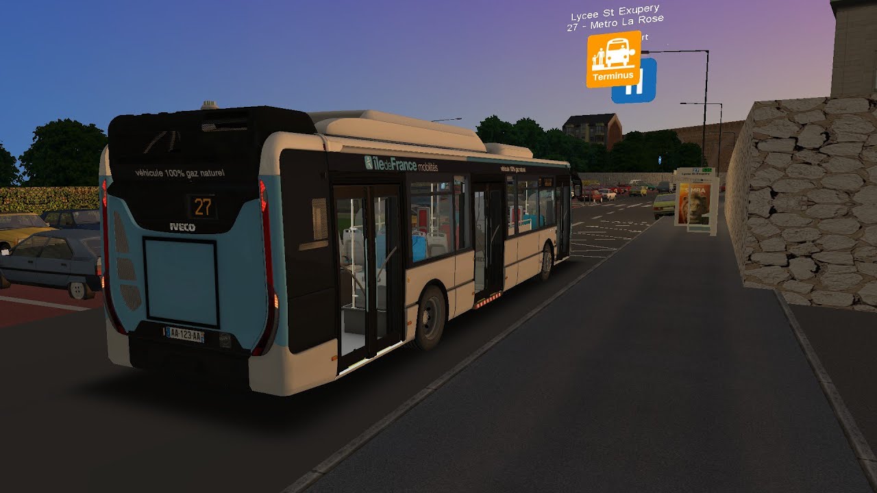 OMSI 2 Marseille | Ligne 27 Lycée St-Exupéry → Métro La Rose