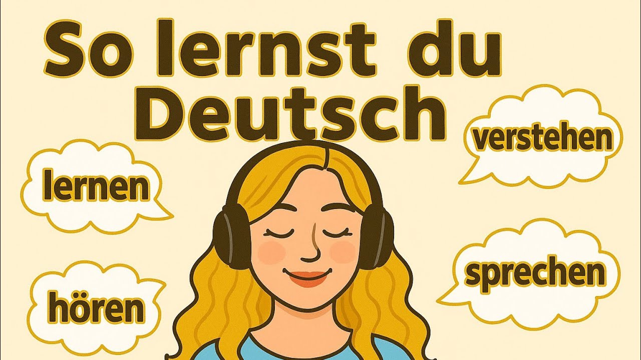 German Podcast / Deutsch lernen – So lernst du Deutsch, ohne es zu merken.