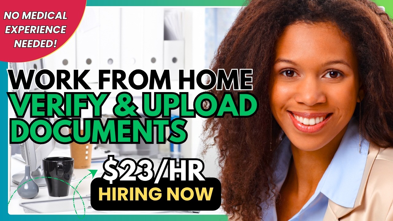 🔥NO EXPERIENCE + NO DEGREE Medical Records Specialist! | Work From Home Jobs Hiring NOW!