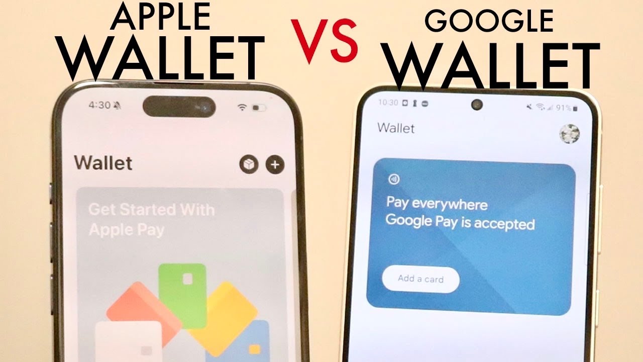 Google Wallet против Apple Wallet! (Что лучше?) (Сравнение)