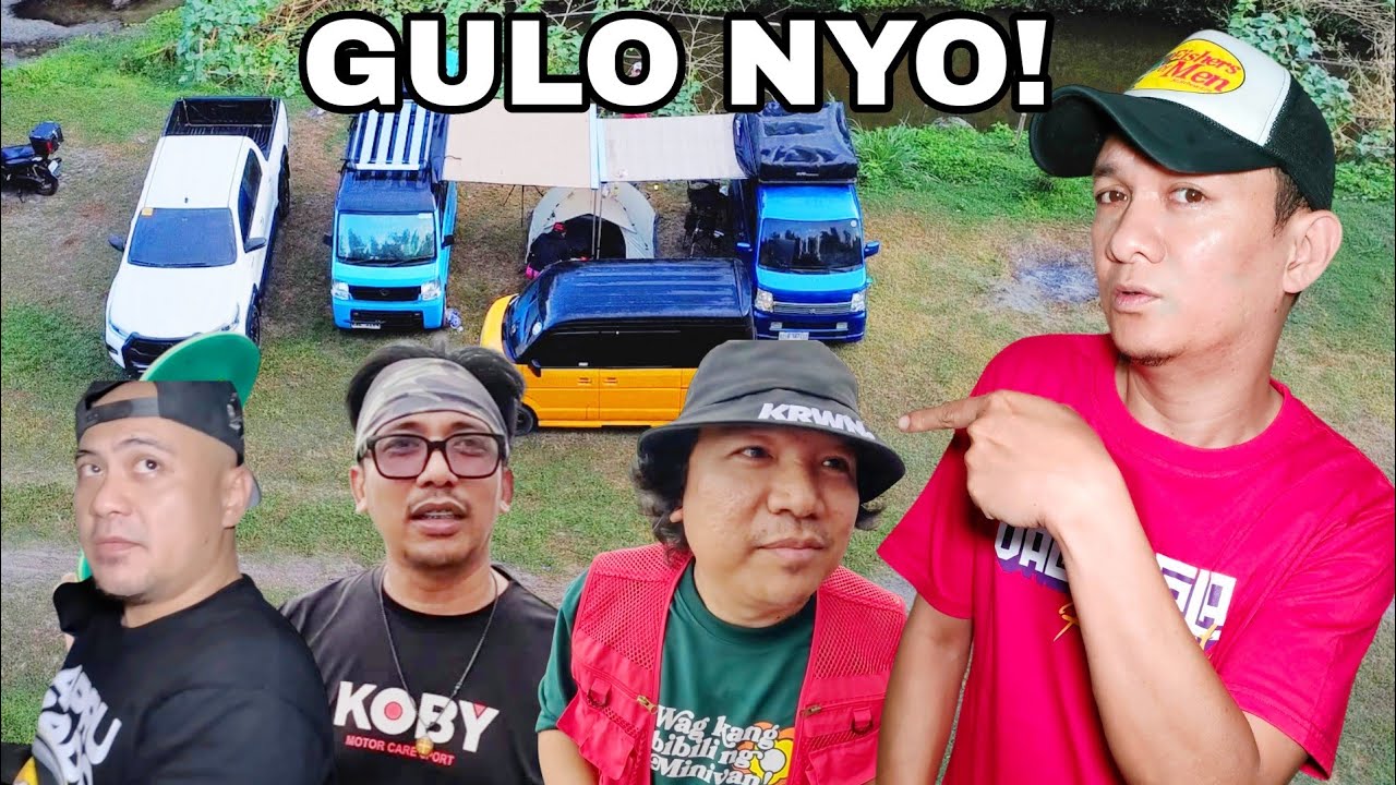 MINIVANS | OVERNIGHT IN A RIVER - ANG GUGULO N'YO!!!
