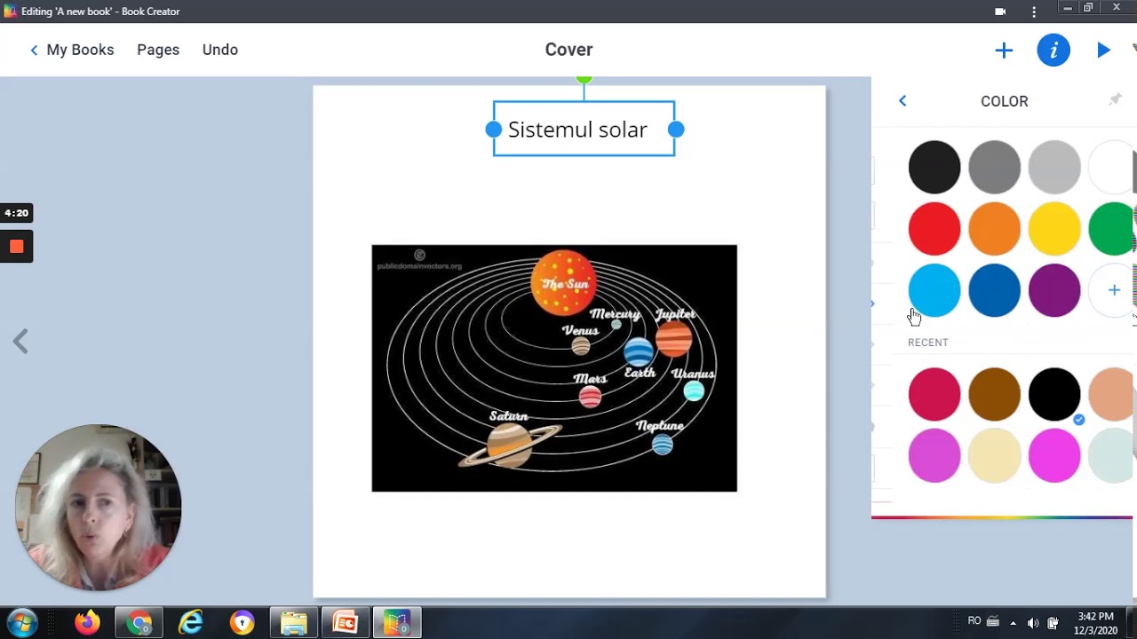 Tutorial 1 Book Creator - prof. Oana Diana Ionescu