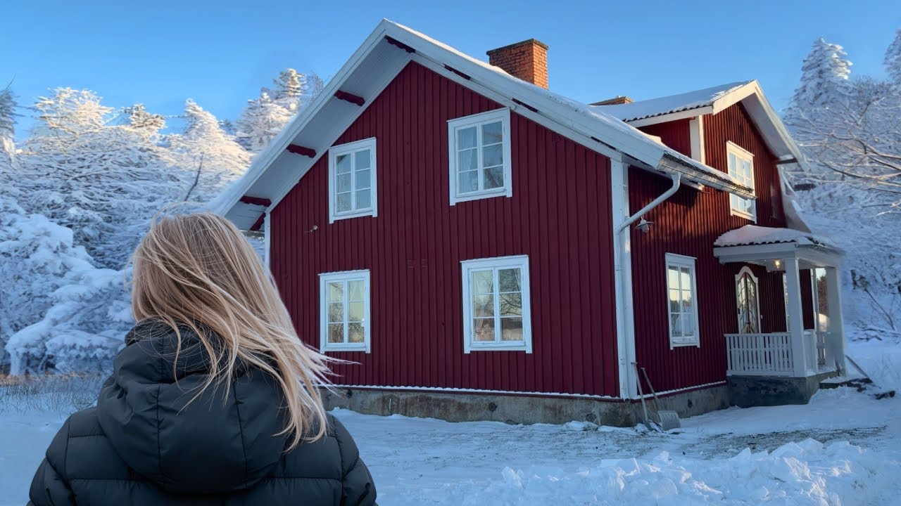 January in the countryside of SWEDEN