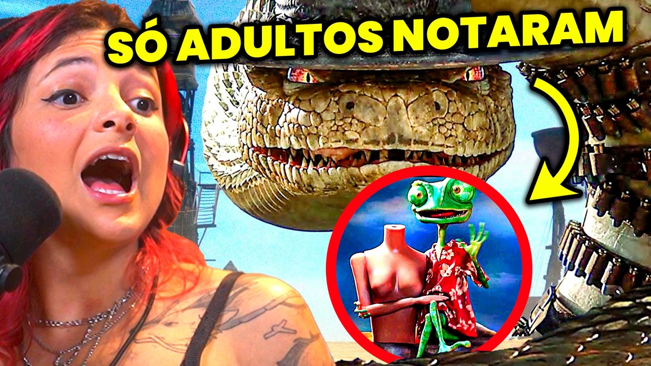 DETALHES ESCONDIDOS em RANGO que MUDAM o filme - react