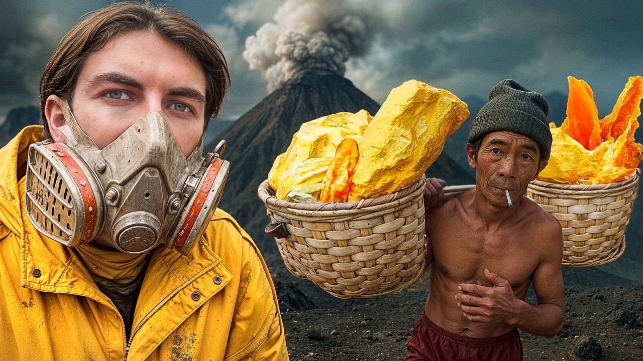 24h als Minenarbeiter im Aktiven Vulkan (wir müssen fliehen)