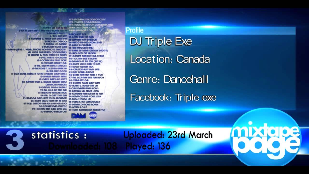 Top 10 Mixtape Chart Show Feat. Munga - We Bad 24th March 2013