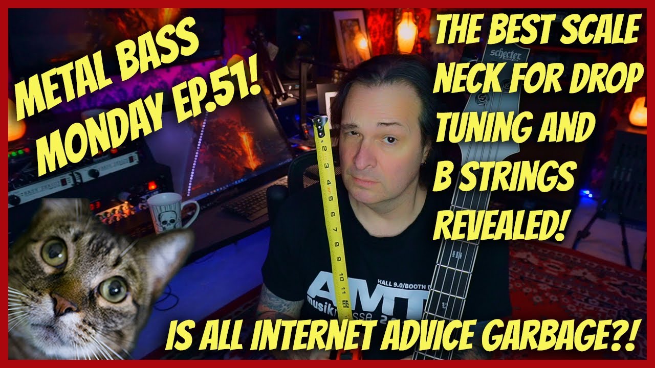 💥The Ultimate scale length for B strings and Drop Tuning! - (Metal Bass Monday EP.51)