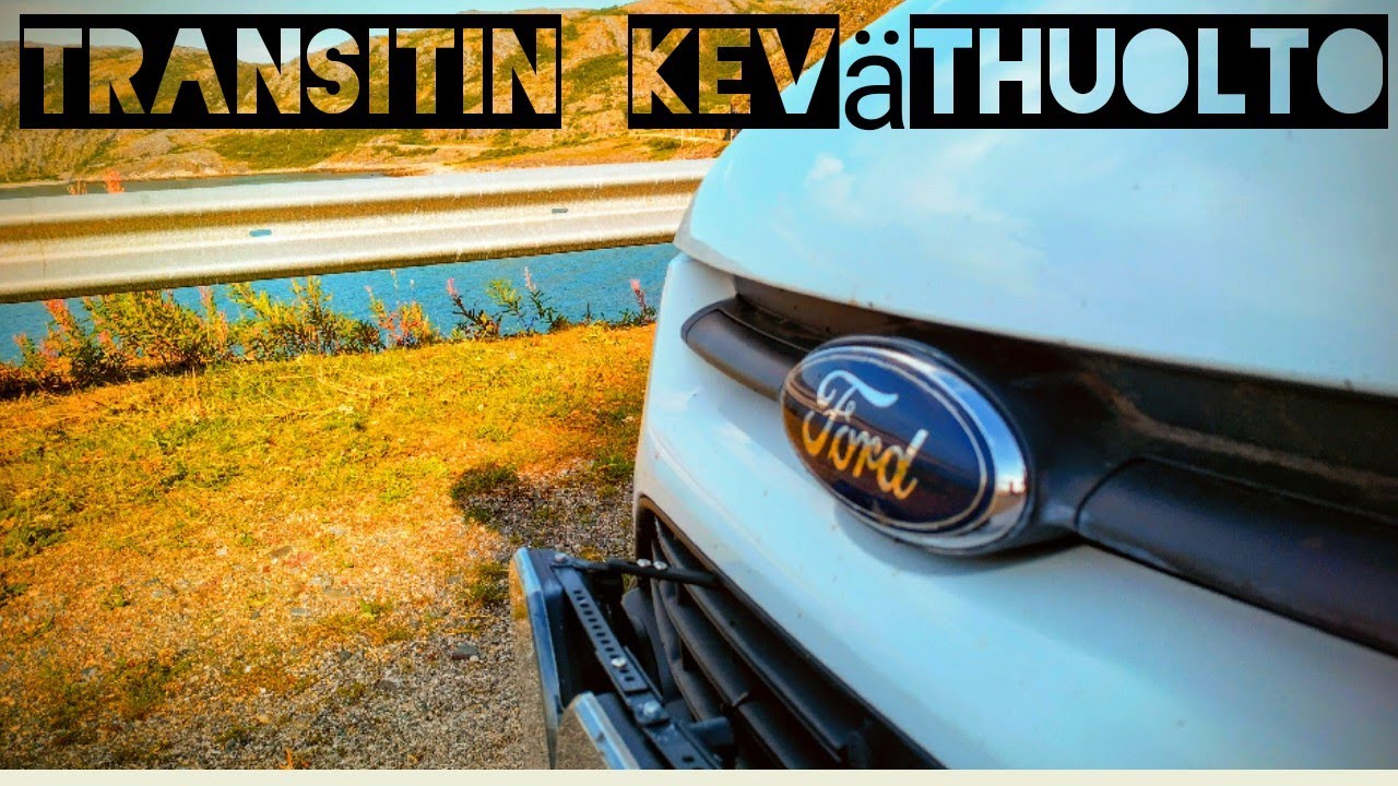 Ford Transit Custom 2.2 2014 Keväthuolto