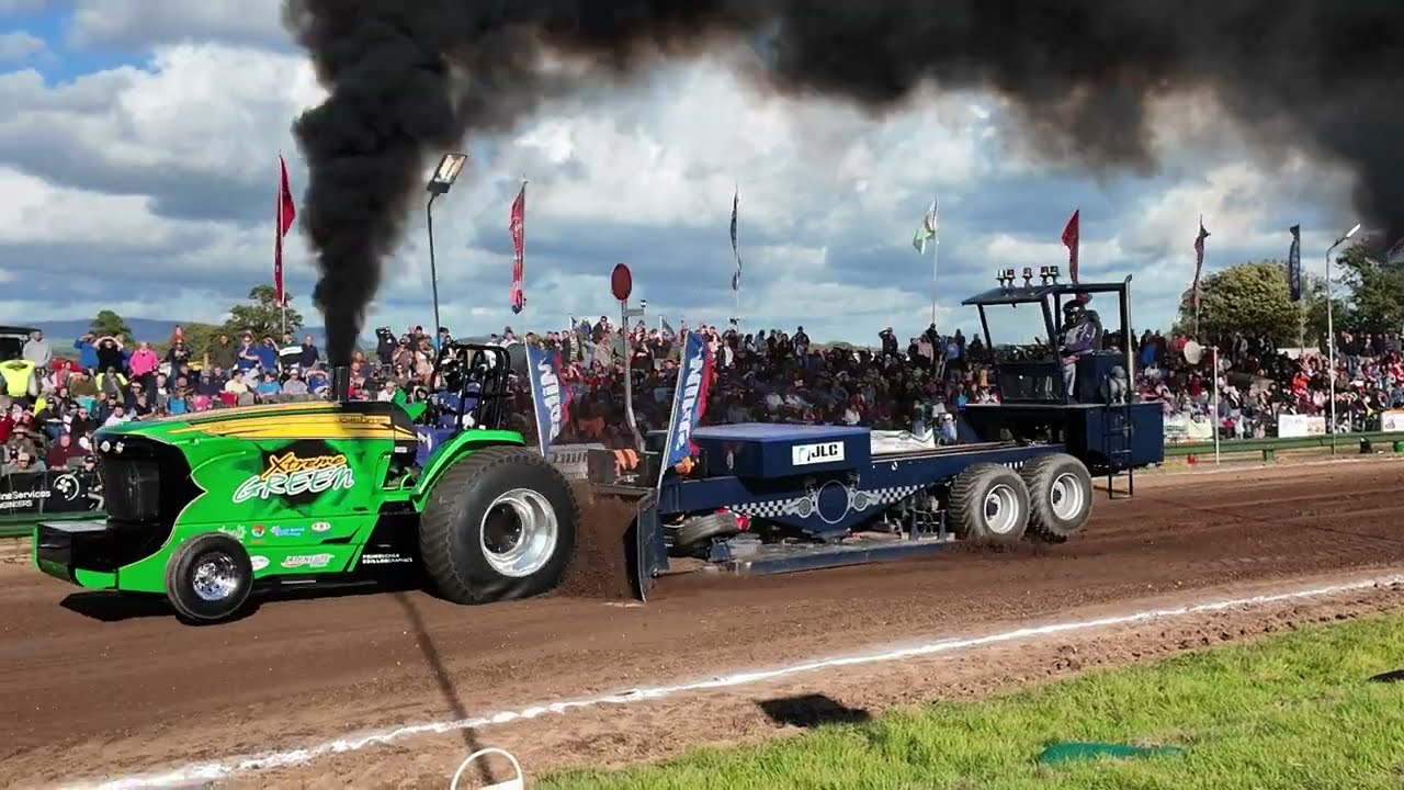 Great Eccleston tractor pulling 2024 Saturday night