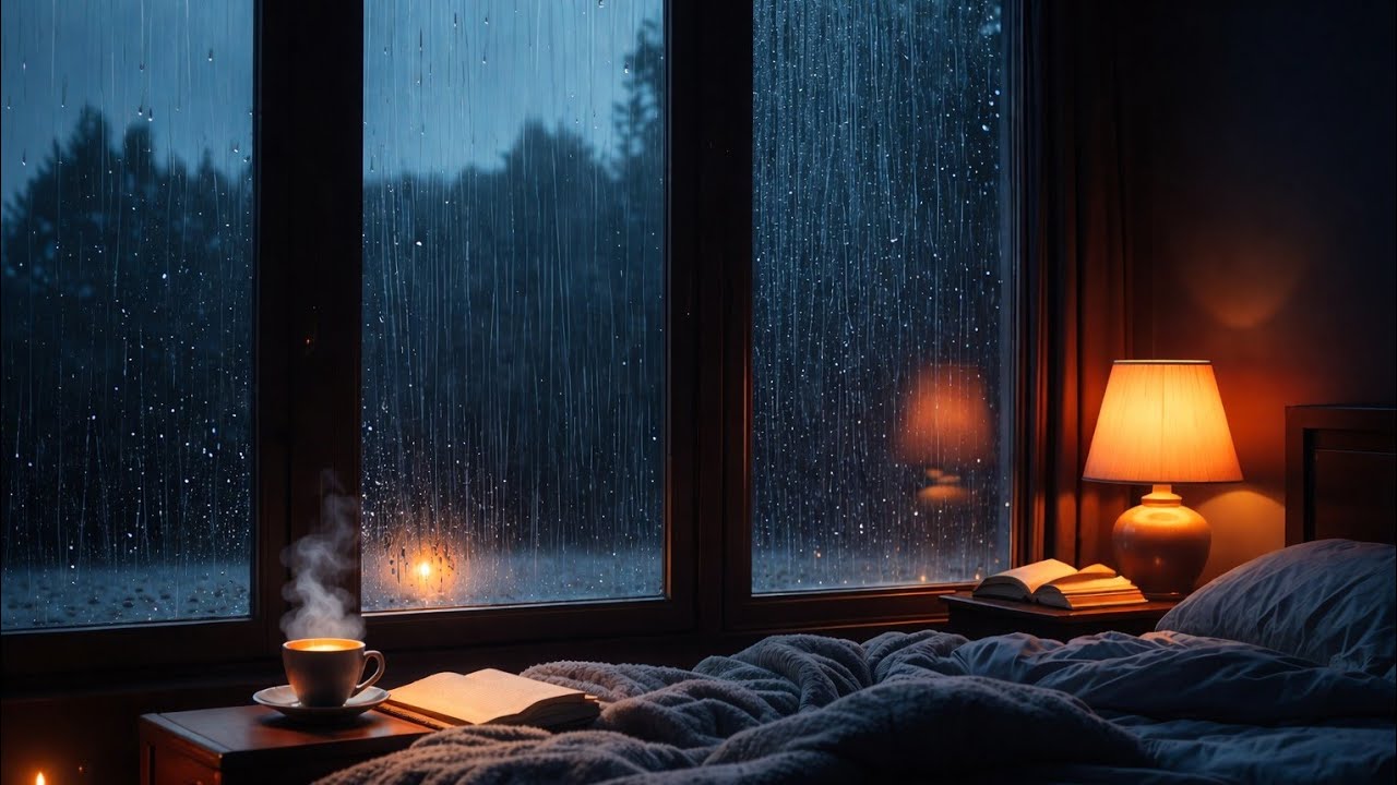 Fall Asleep Instantly 🌧️ Rain & Eastern Music ASMR for Deep Sleep & Meditation
