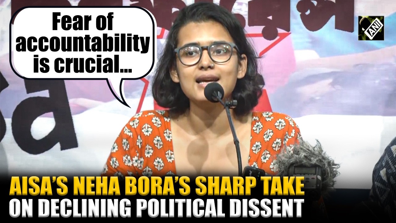 &lsquo;Fear of accountability&hellip;&rsquo;: AISA&rsquo;s Neha Bora&rsquo;s sharp take on political dissent and GenZ protest