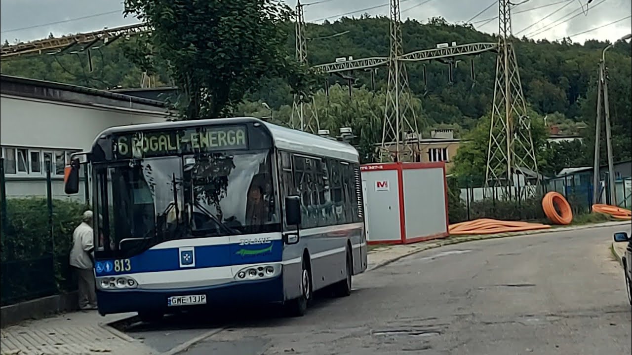Linia 6, Kierunek: Rogali Energa - Solaris Urbino 12 II #813 | MZK Wejherowo |