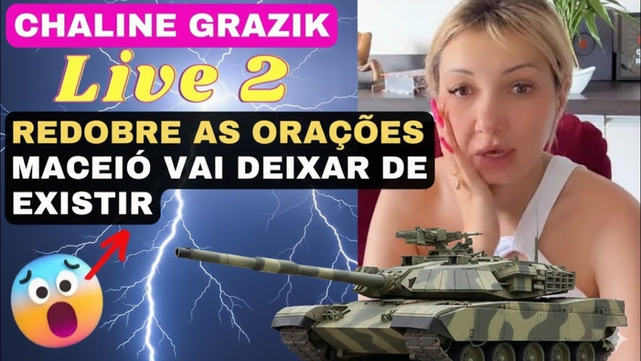 MISERICÓRDIA! VAMOS ORAR PELO BRASIL GENTE! AINDA ESSA SEMANA 😭 PREVISÃO URGENTE #CHALINEGRAZIK 