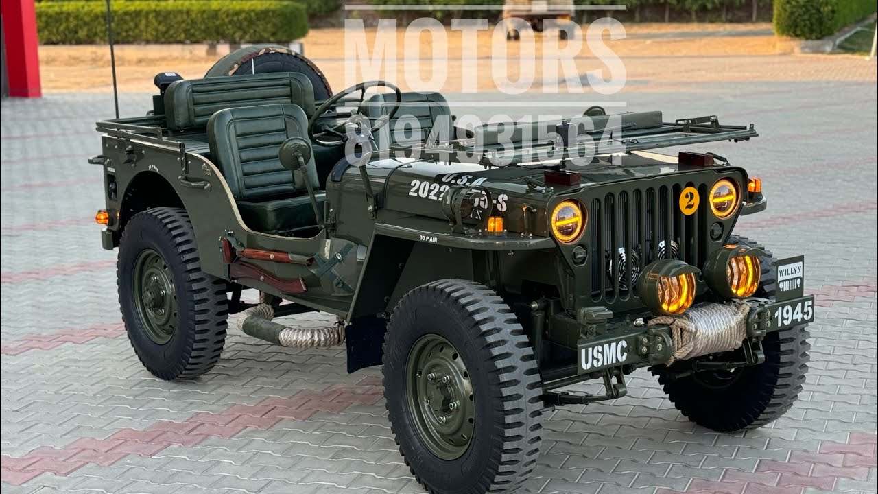 BHATIWAL MOTORS NEW MODEL WILLYZ JEEP MANDI DABWALI @ 8194931564