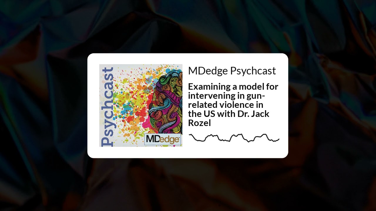 Examining a model for intervening in gun-related violence in the US with Dr. Jack Rozel