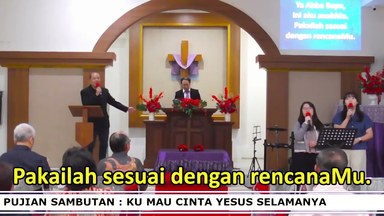 IBADAH MINGGU 4 22 FEBRUARI 2026   KU MAU CINTA YESUS SELAMANYA