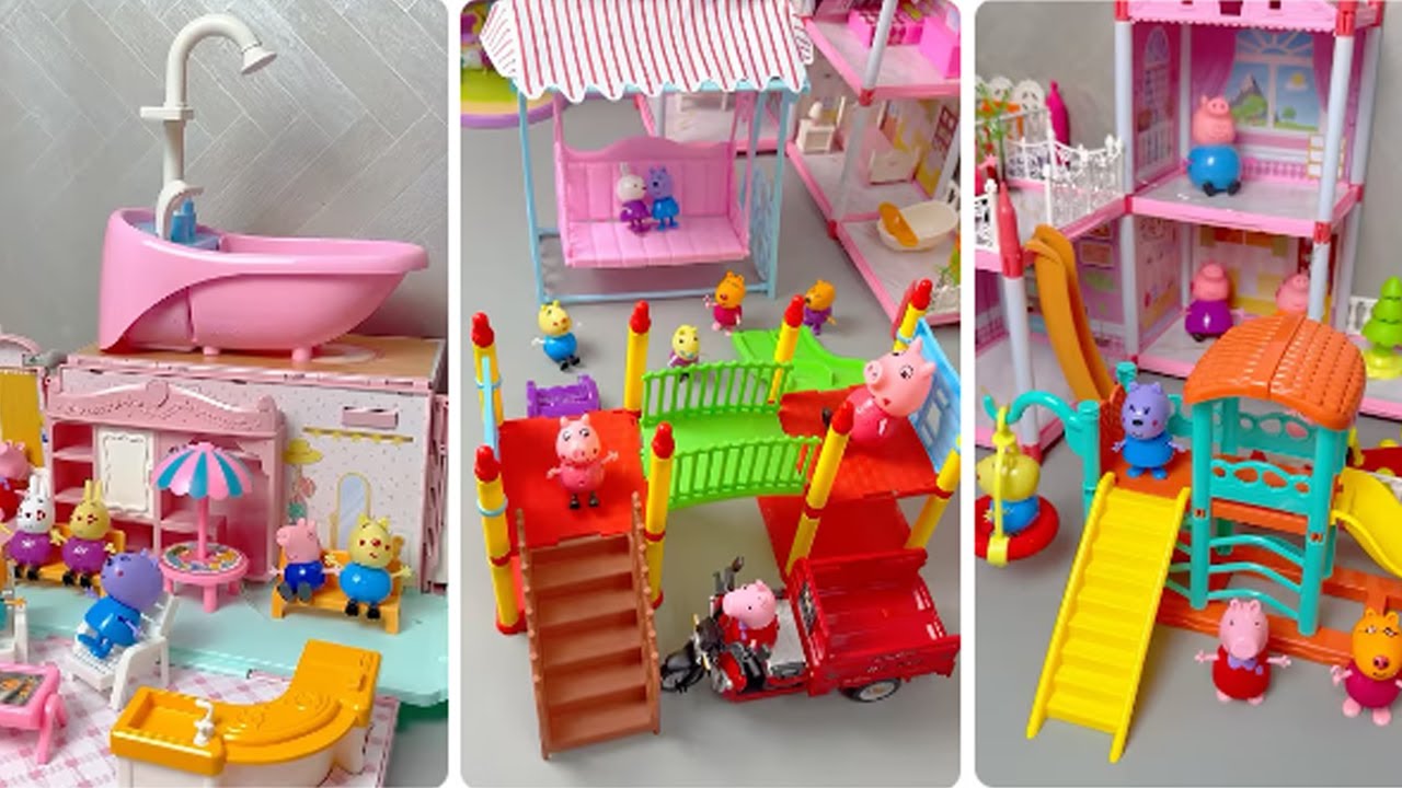 10 Minutes Satisfying with Unboxing Heo Peppa Pig Toys Series ASMR | Toy Review