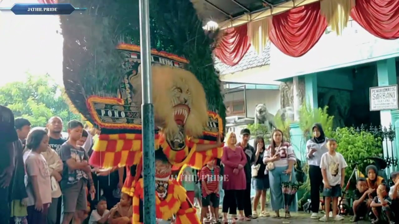TANTANGAN MATI MATIAN  4 PEMBARONG REOG BERADU KEKUATAN DI SOLAH DADAK MERAK 