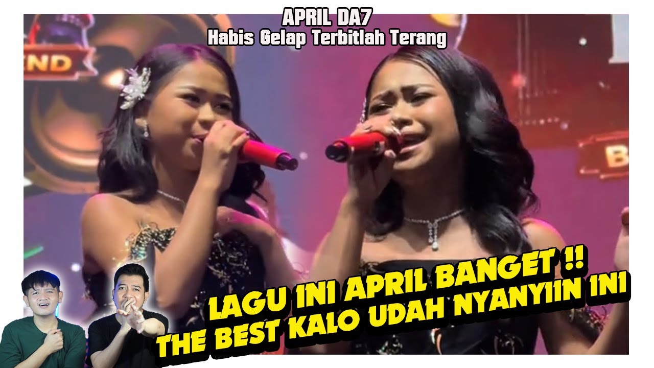 Habis gelap terbitlah terang jadi lagu April banget. Selalu menggelegar !