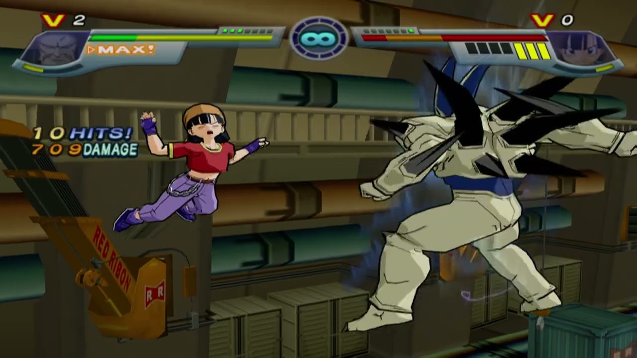 Syn Shenron vs Pan - Dragon Ball Z Infinite World