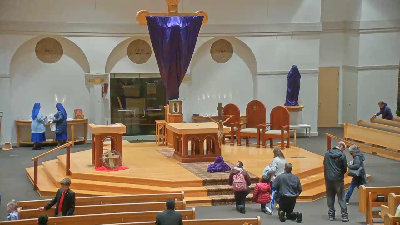 7:00 PM Good Friday The Lord's Passion, Veneration of the Cross