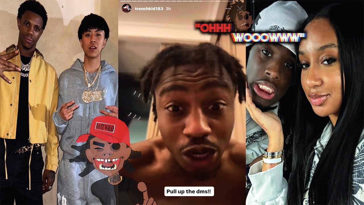Lil Tjay ОТРЫВАЕТСЯ ‼️Под песню Kai Cenat, A Boogie & Ray! 😳 «Check Your Girl Phone Kai» 😱При уча...