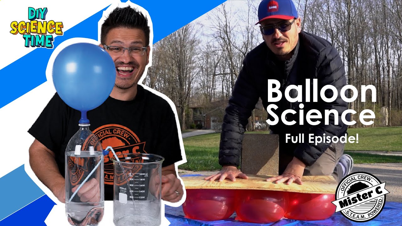 Bussin&rsquo; Balloon Science Experiments | Ep. 201 DIY Science Time #DIYST2