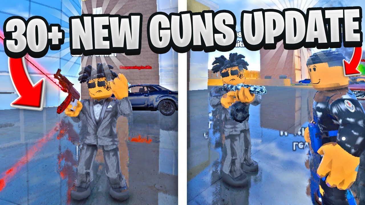 ОГРОМНОЕ НОВОЕ ОБНОВЛЕНИЕ С БОЛЕЕ ЧЕМ 30 НОВЫМИ ВИДАМИ ОРУЖИЯ В ИГРЕ ROBLOX NO MERCY HOOD